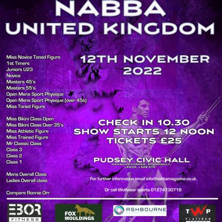 nabba uk bodybuilding show