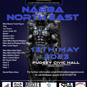 NABBA north east 2023 photos